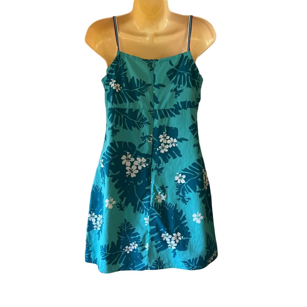 Disney Teal Tropical Print Midi Dress - Picture 4 of 10